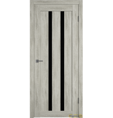 Дверь Atum 2 / Lin Vellum / Black Gloss / Владимирские двери