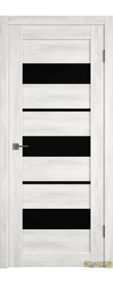Дверь Atum 23 / Nord Vellum / Black Gloss / Владимирские двери