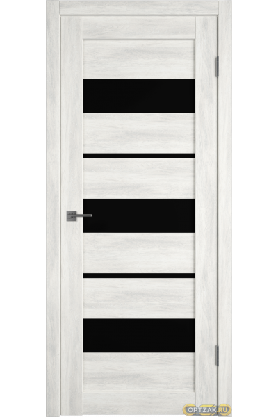 Дверь Atum 23 / Nord Vellum / Black Gloss / Владимирские двери