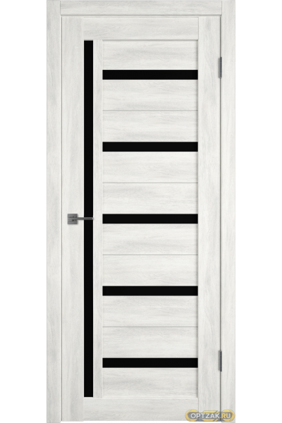 Дверь Atum 18 / Nord Vellum / Black Gloss / Владимирские двери