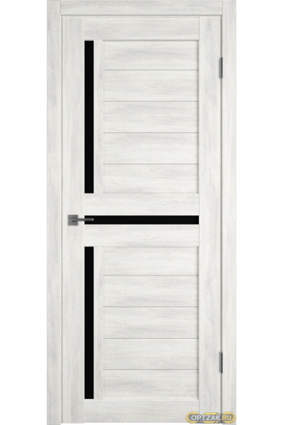 Дверь Atum 16 / Nord Vellum / Black Gloss / Владимирские двери