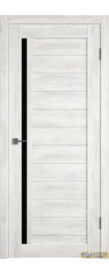 Дверь Atum 9 / Nord Vellum / Black Gloss / Владимирские двери