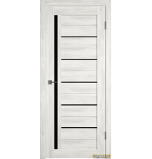 Дверь Atum 1 / Nord Vellum / Black Gloss / Владимирские двери