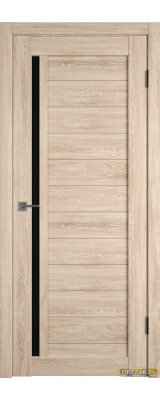 Дверь Atum 9 / Sand Vellum / Black Gloss / Владимирские двери