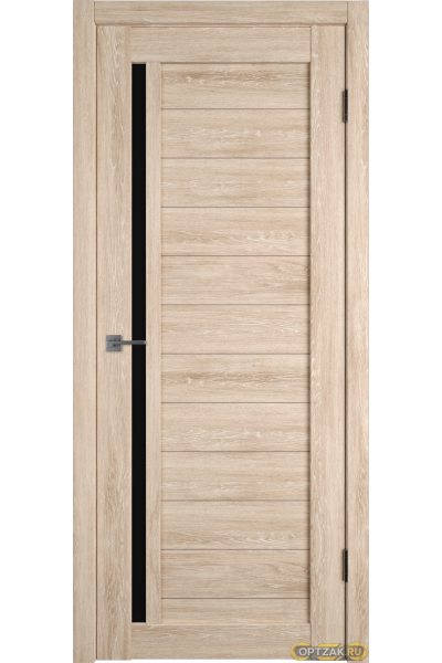 Дверь Atum 9 / Sand Vellum / Black Gloss / Владимирские двери