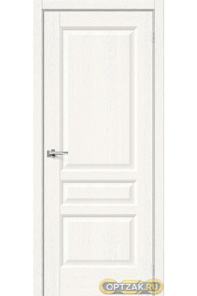 Дверь Неоклассик-34 / Цвет White Wood / Двери Браво