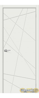 Дверь Граффити-5.Д / Цвет Super White / Двери Браво