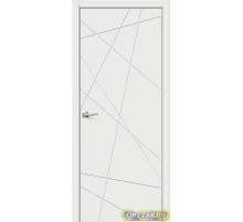 Дверь Граффити-5.Д / Цвет Super White / Двери Браво