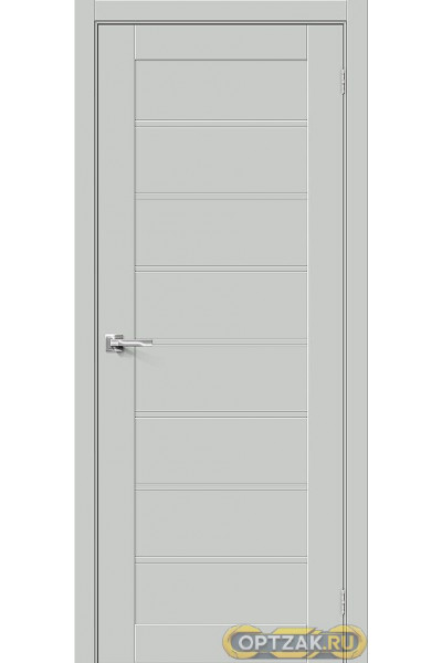 Межкомнатная дверь Браво-20 Grey Silk / Двери Браво