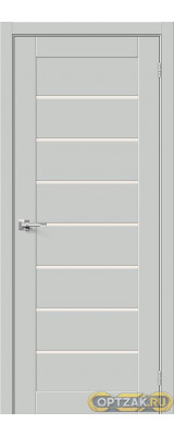 Межкомнатная дверь Браво-22 Grey Silk / Двери Браво