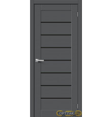 Межкомнатная дверь Браво-22 Black Shine Stormy Silk / Двери Браво