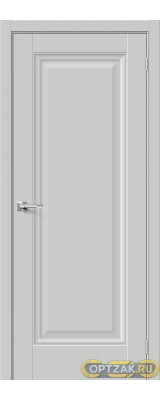 Межкомнатная дверь Прима-0 Grey Silk / Двери Браво