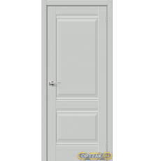 Межкомнатная дверь Прима-2 Grey Silk / Двери Браво