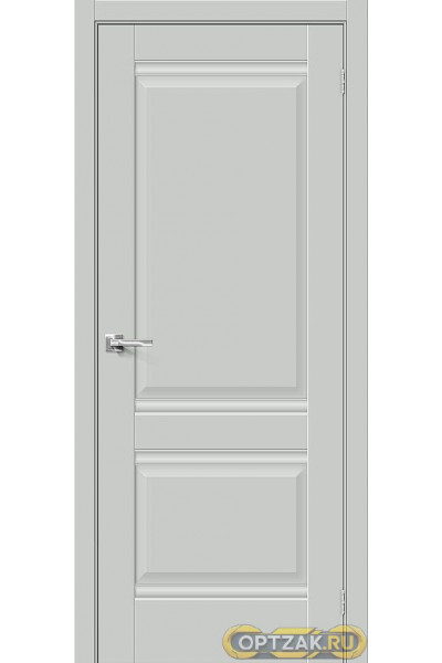 Межкомнатная дверь Прима-2 Grey Silk / Двери Браво