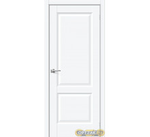 Межкомнатная дверь Неоклассик-32 White Silk / Двери Браво