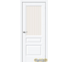 Межкомнатная дверь Неоклассик-35 White Silk / Двери Браво