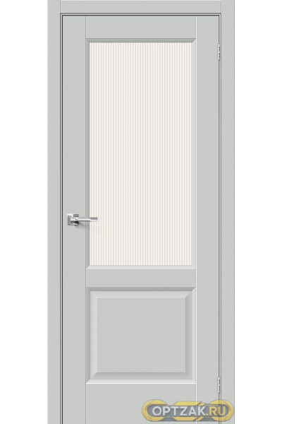 Межкомнатная дверь Неоклассик-33 Grey Silk / Двери Браво