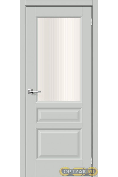 Межкомнатная дверь Неоклассик-35 Grey Silk / Двери Браво