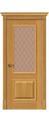 Дверь Ш Вуд Классик-13 Natur Oak Bronze Crystal 200*60