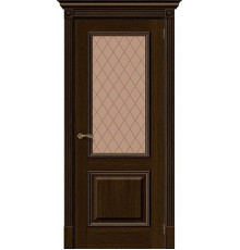 Дверь Ш Вуд Классик-13 Golden Oak Bronze Crystal 200*70