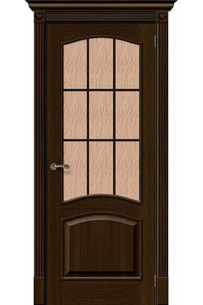Дверь Ш Вуд Классик-33 Golden Oak Bronze Gloria 200*60