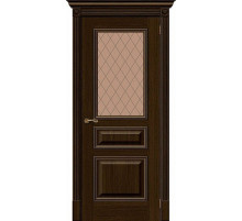 Дверь Ш Вуд Классик-15.1 Golden Oak Bronze Crystal 200*70