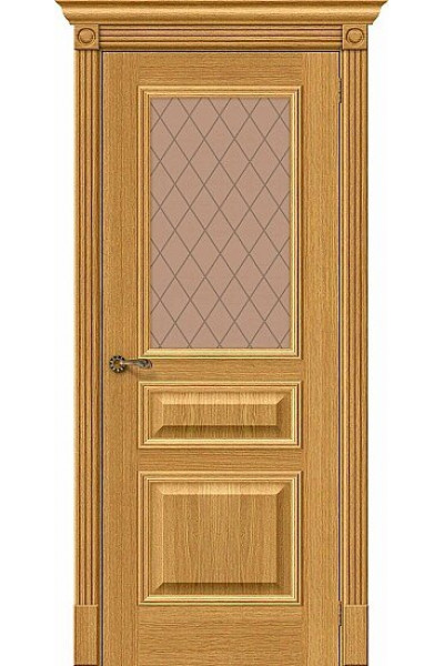 Дверь Ш Вуд Классик-15.1 Natur Oak Bronze Crystal 200*60