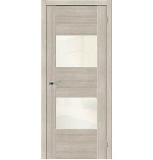 Дверь ЭКО VG2 Cappuccino Veralinga White Pearl 200*70