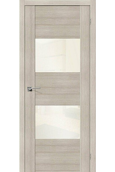 Дверь ЭКО VG2 Cappuccino Veralinga White Pearl 200*70