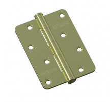 Петля врезная стальная Bravo RS-7-4BB 100*70*2,5 SG МатЗолото (универс.)