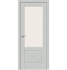 ДП ЭМА Прима-13.Ф2.0.0 Grey Matt White Сrystal 200*60