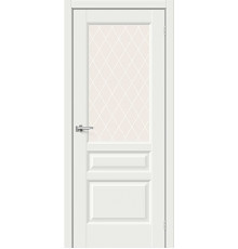 ДП ЭМА Неоклассик-35 White Matt White Сrystal 200*60