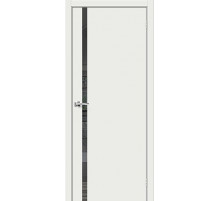 ДП ЭМА Браво-1.55.П White Matt Mirox Grey 200*70