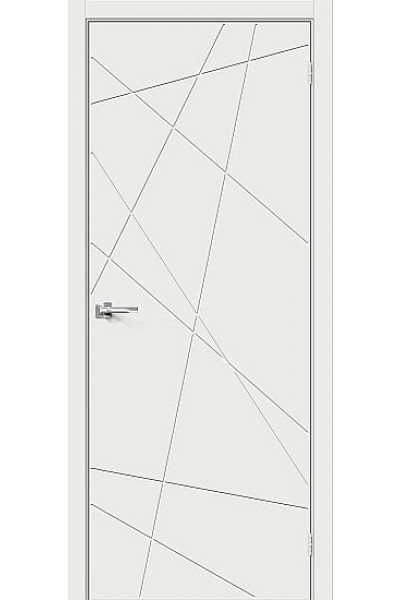 ДП ЭМА Граффити-5.Д.П White Matt 200*90