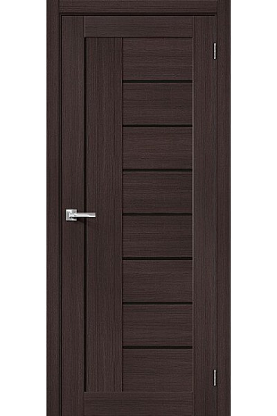 Дверь ЭКО Порта-29 Wenge Veralinga Black Star 200*90