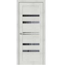 Дверь ЭКО Порта-30 Bianco Veralinga Mirox Grey 200*90