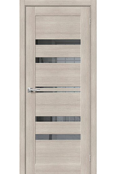 Дверь ЭКО Порта-30 Cappuccino Veralinga Mirox Grey 200*90