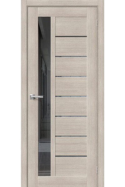 Дверь ЭКО Порта-27 Cappuccino Veralinga Mirox Grey 200*70