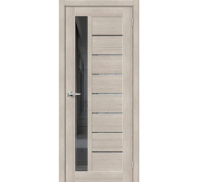 Дверь ЭКО Порта-27 Cappuccino Veralinga Mirox Grey 200*80