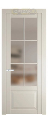 Дверь HausDoors Модель NC 6 ст. матовое 2 стор. Шеллак серый 
