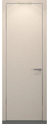 Дверь HausDoors Модель PI 0 (3 петли) Кромка мат. хром 4 стор. 