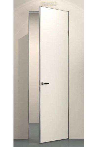 Дверь HausDoors Модель PI 0 (3 петли) Кромка мат. хром 4 стор.  – двери Хаусдорс от официального производителя Hausedoors